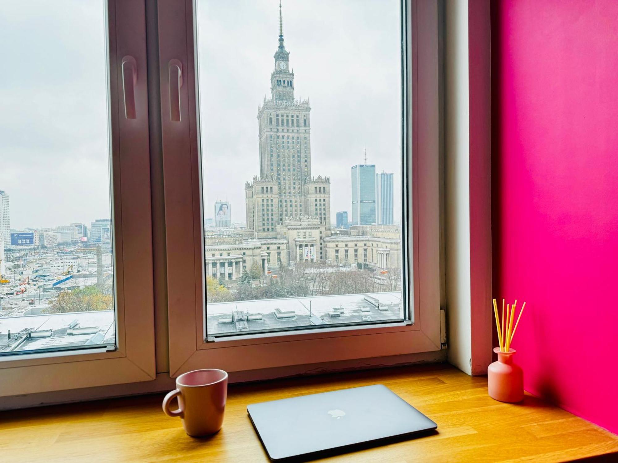 -- View City Center Pink -- Apartment Warsaw Luaran gambar